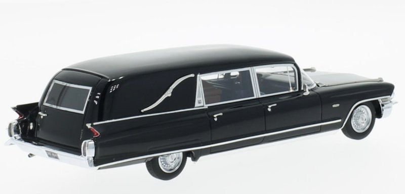 CADILLAC Series 62 Miller Meteor Hearse - 1962 - black - NEO 1:43